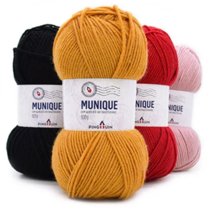 Lã Munique  - Coleção Volta ao Mundo - 100 gr Pingouin