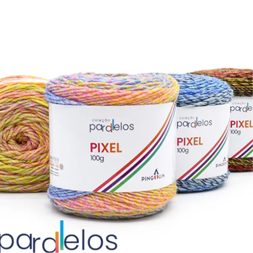 Fio Pixel Pingouin 100g - Coleção Paralelos