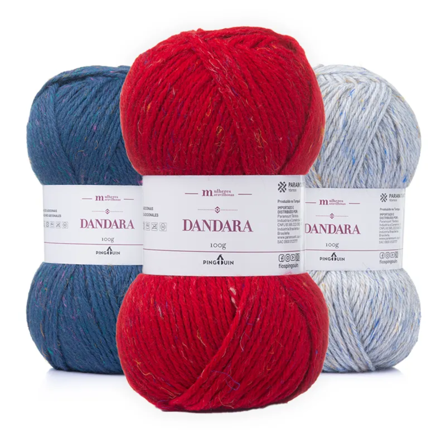 LÃ DANDARA 100G PINGOUIN - COLEÇÃO MULHERES PODEROSAS