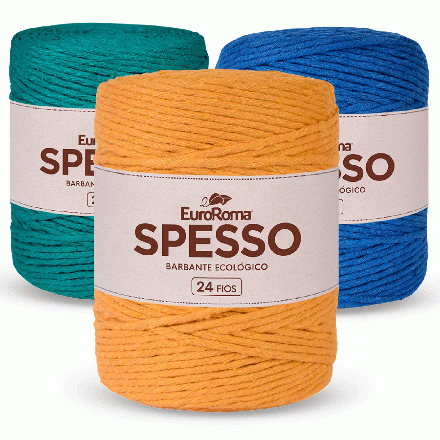 Barbante Spesso 24 fios EuroRoma - 1 kg